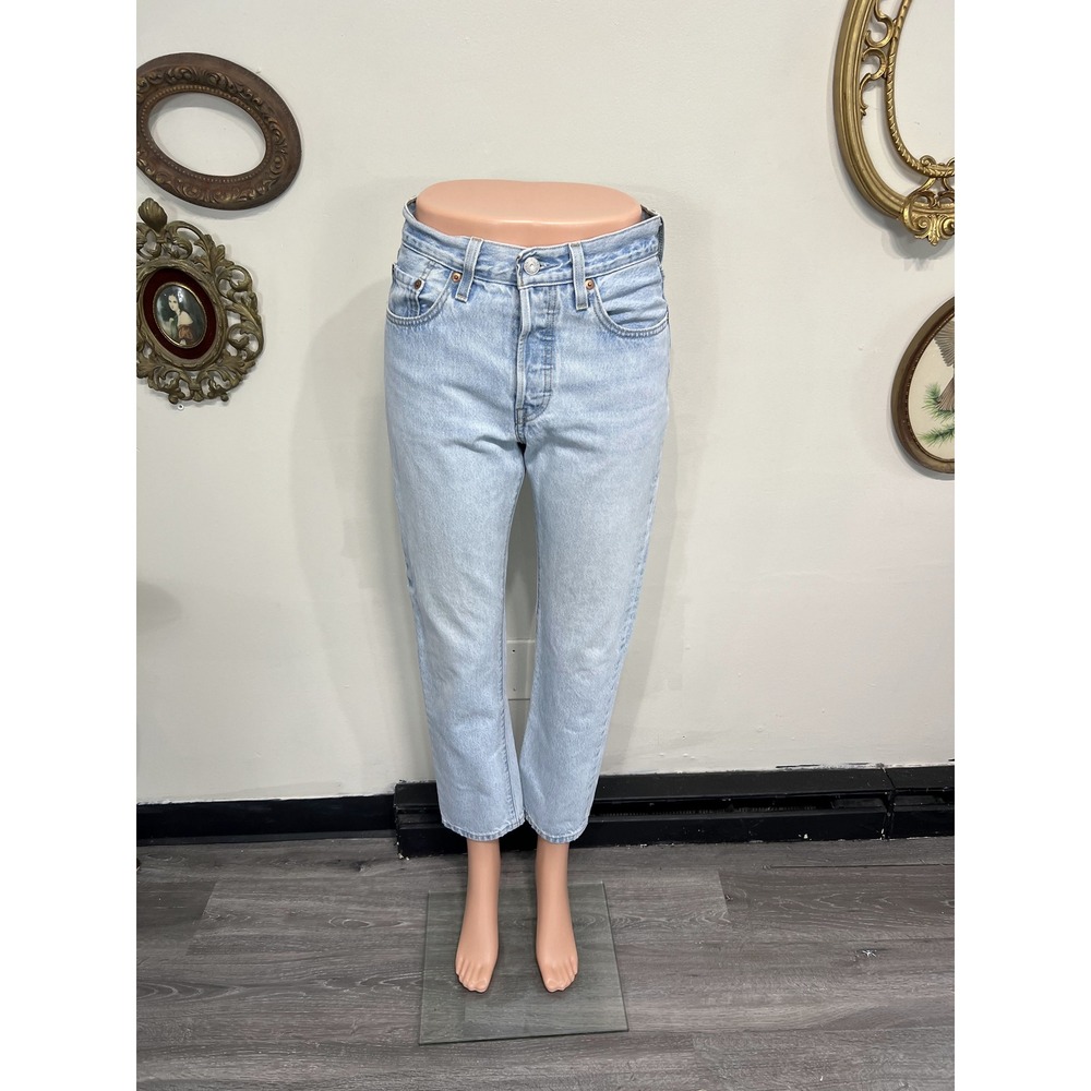 Levi's Premium 501 High-Rise Straight Jeans Size 24